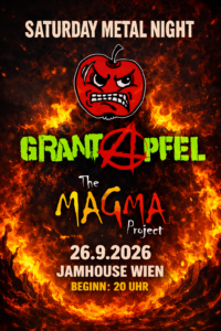 THE MAGMA PROJECT & GRANTAPFEL live @Jamhouse @ Jamhouse Wien, Mariahilfer Gürtel
